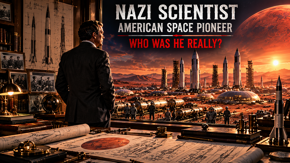 Wernher von Braun, NASA rockets, Mars exploration, Operation Paperclip and the strange Elon connection