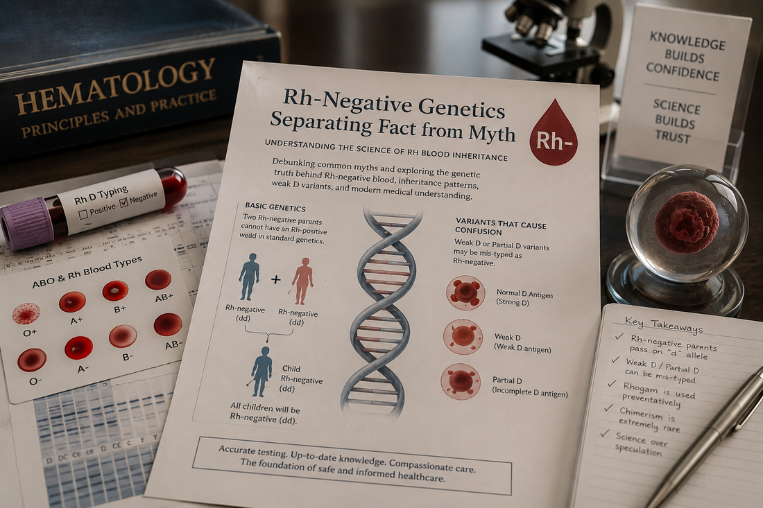 Article 002: Rh-Negative Genetics Separating Fact from Myth
