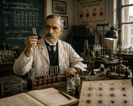 Article 006: The Man Who Discovered Blood Types & His Lifelong Search Through Human Blood Karl Landsteiner